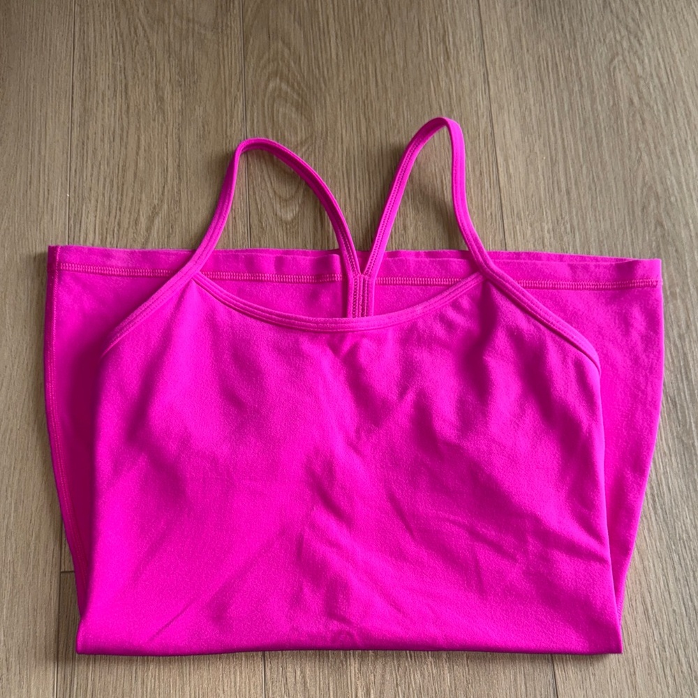 Lululemon Athletica Hot Pink Strappy Tank